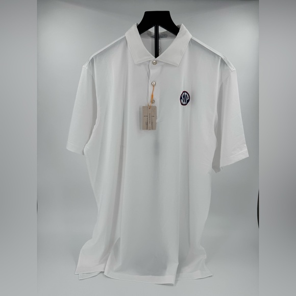 Peter Millar Other - Ole Miss SIP Logo On White Peter Millar Polo - XL - NWT & Sealed In Bag - RARE!